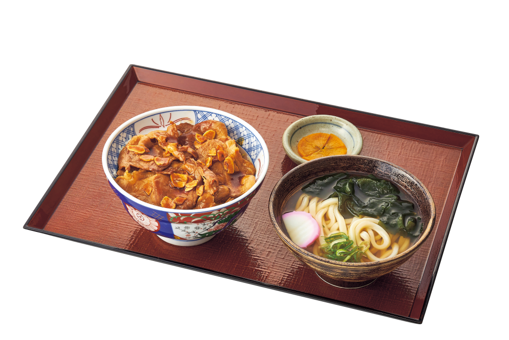豚スタミナ丼（並／大）＆ミニうどんセット