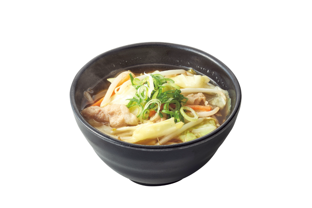 野菜たっぷりのミニラーメン