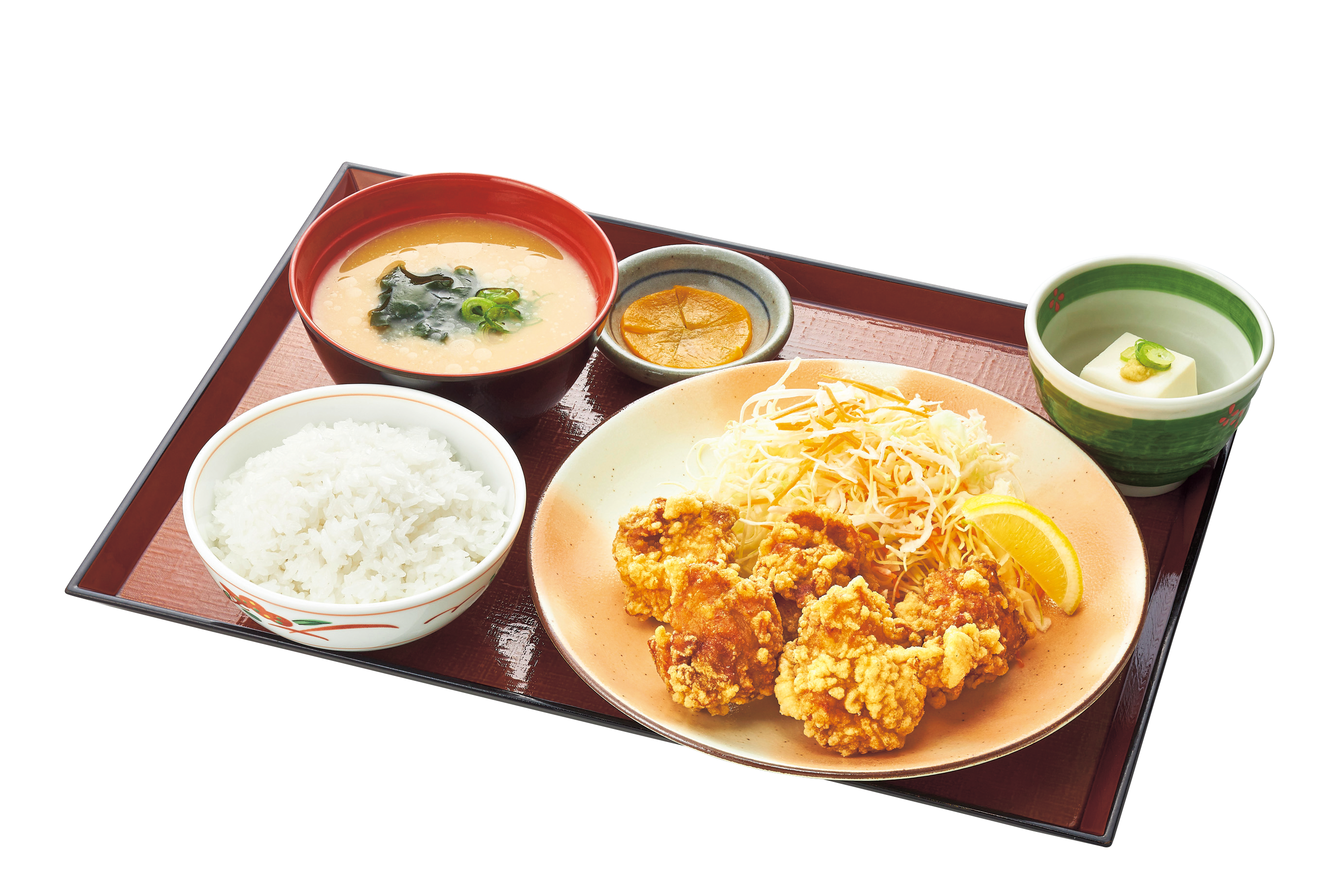 若鶏唐揚げ定食