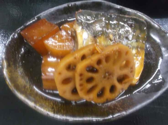 トロさば煮合わせ