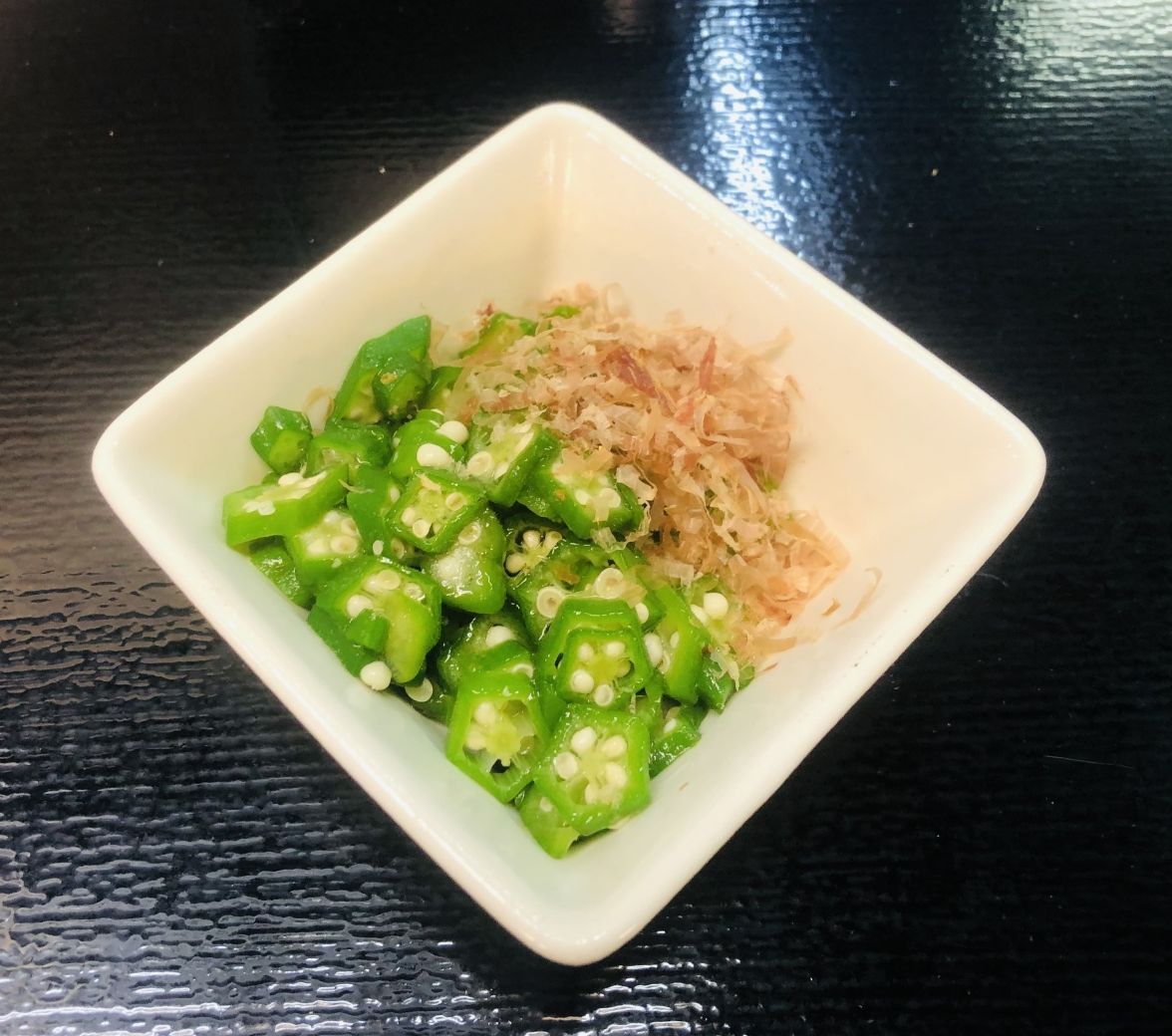 おくらお浸し