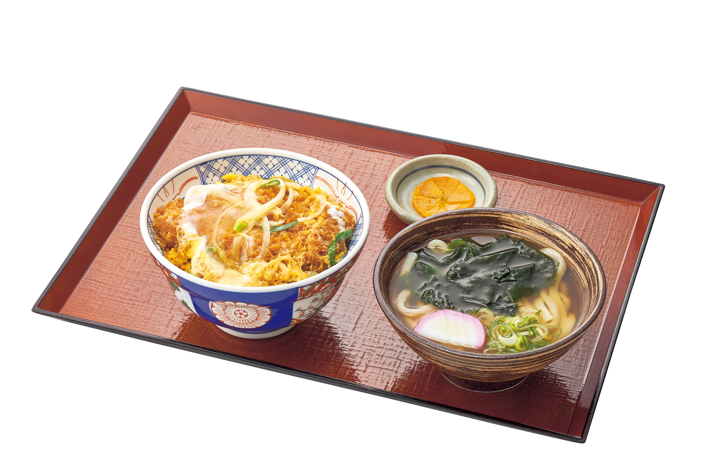 手仕込みかつ丼とミニうどんセット（並）（大）