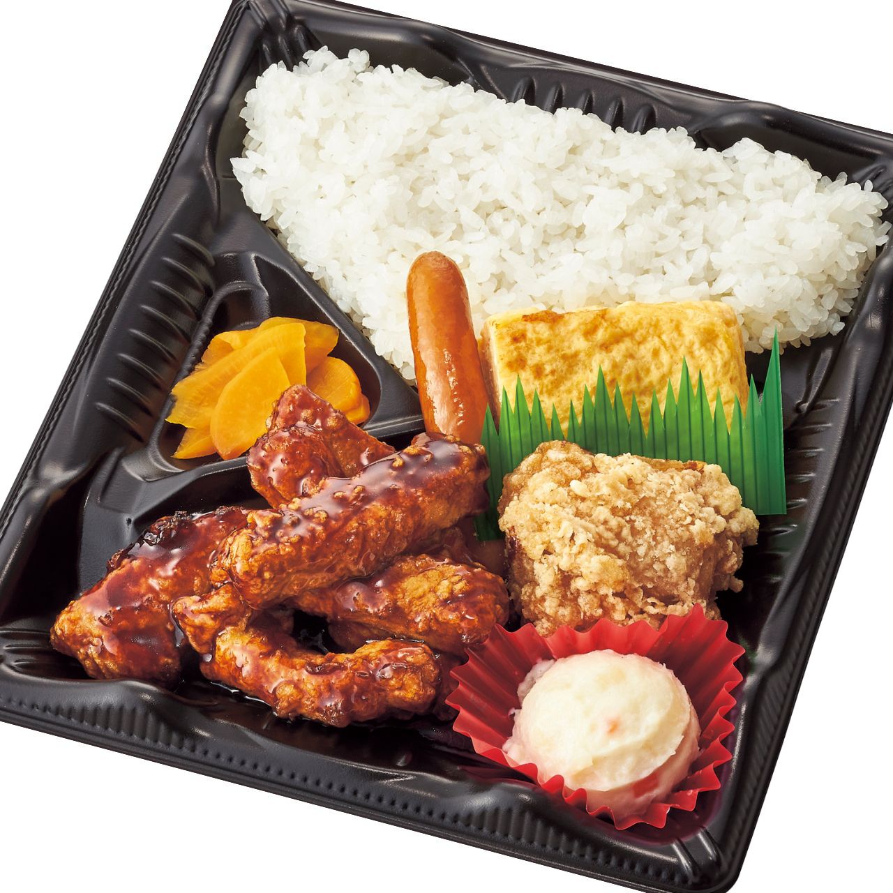 黒酢豚弁当