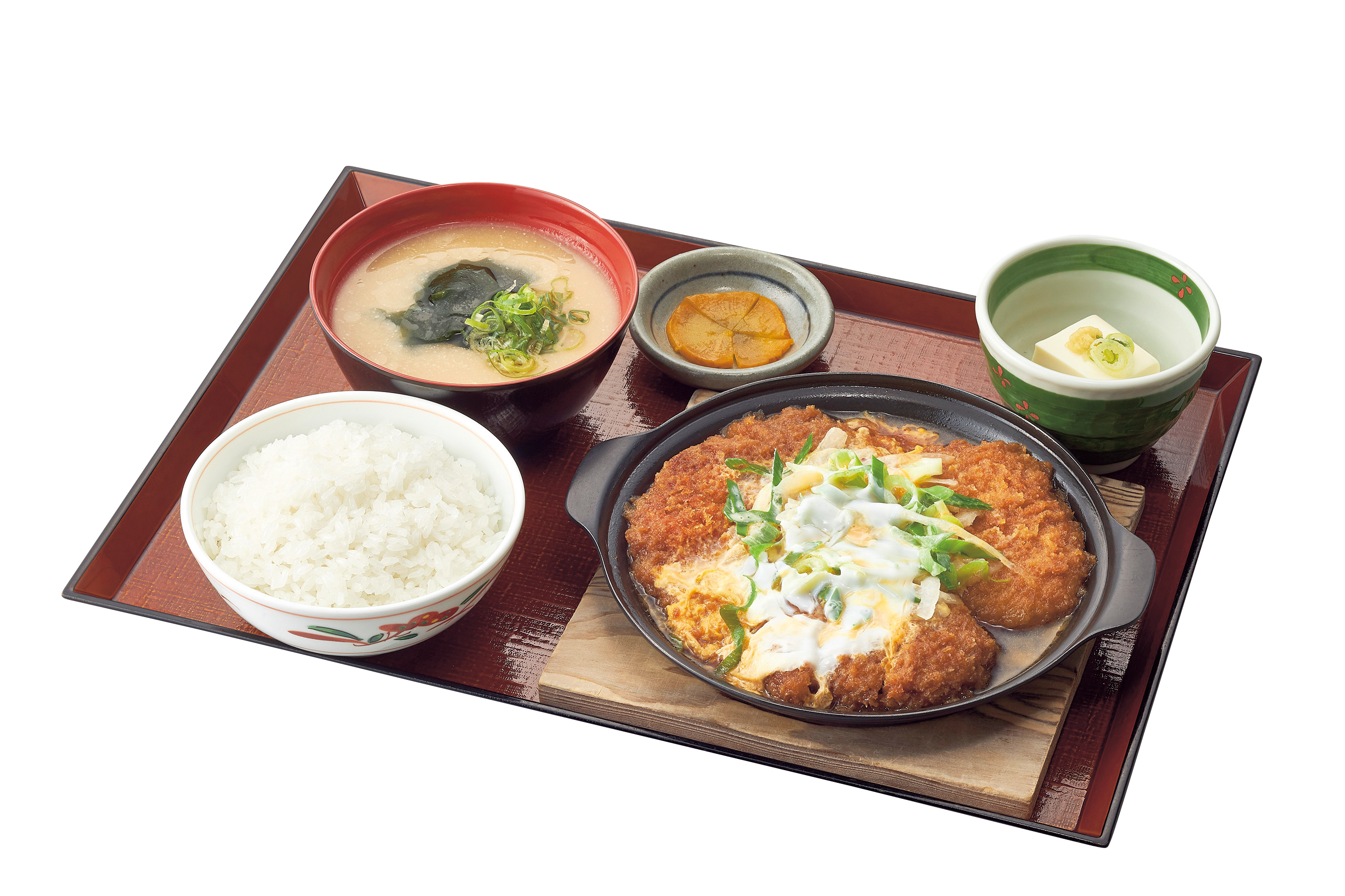 フライバラエティーとじ定食