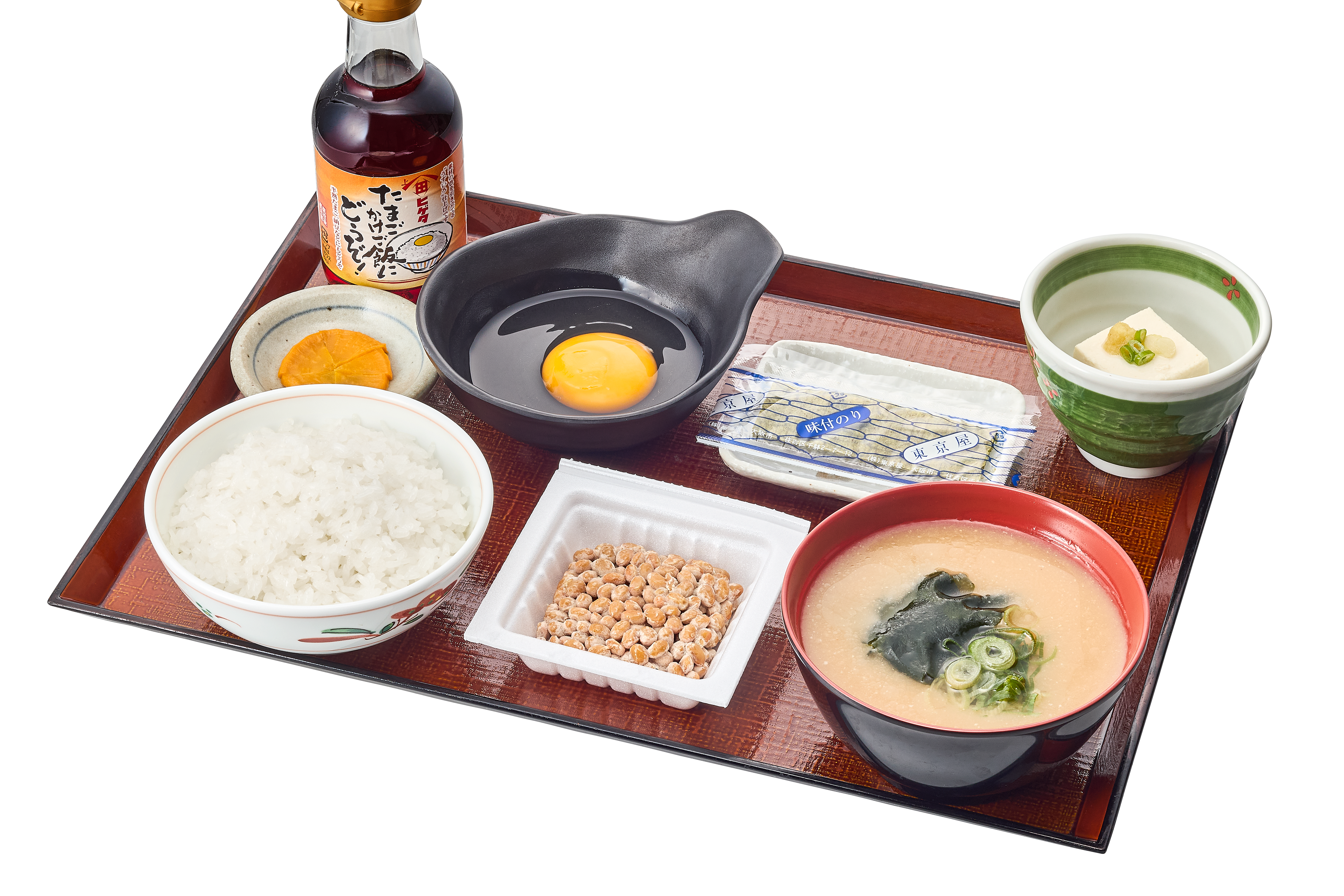 納豆の朝定食