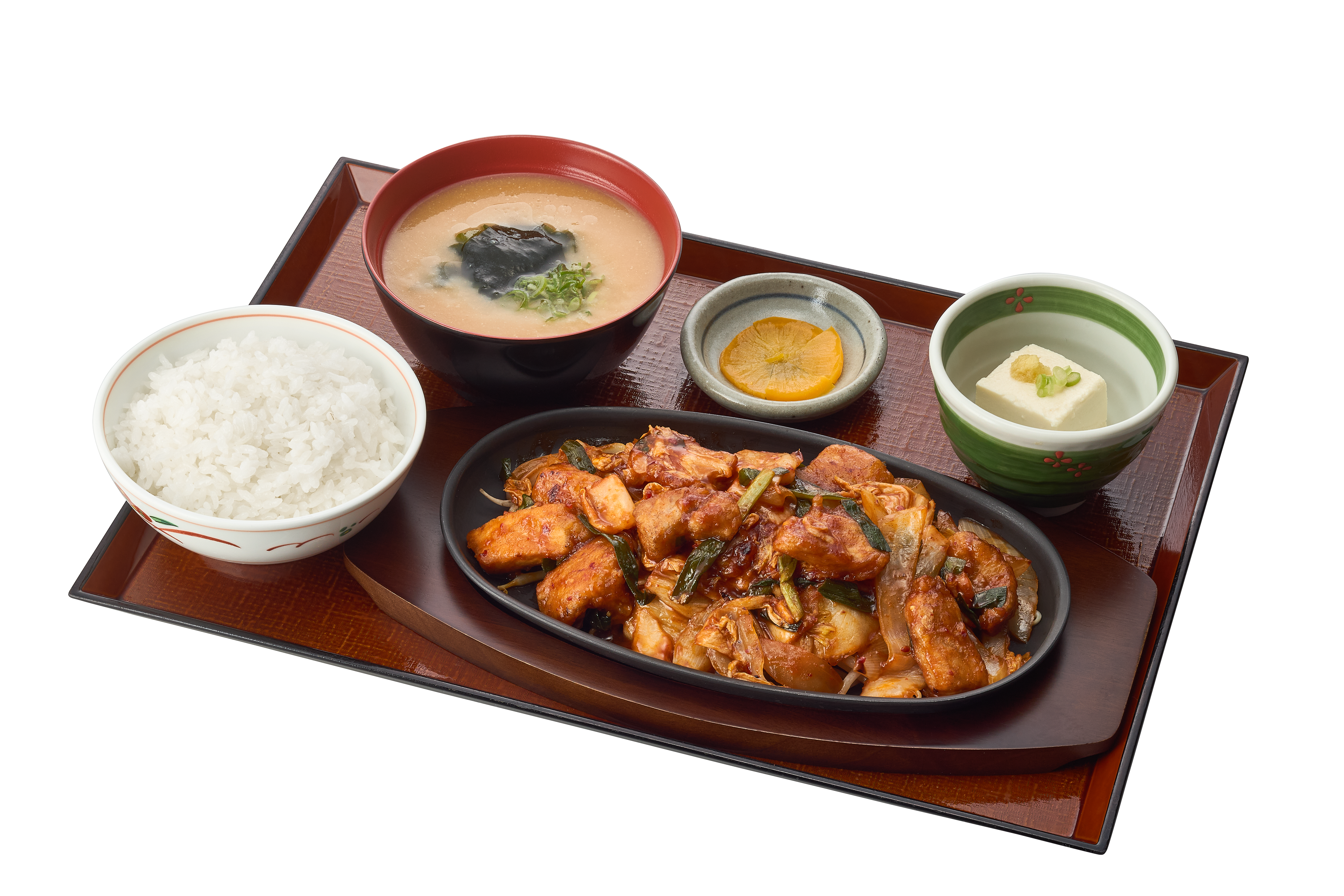 豚キムチ炒め定食