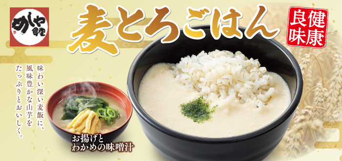 めしや食堂｜麦とろ