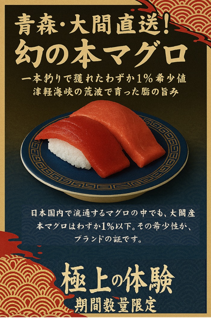 青森大間より直送！幻の大間本マグロ 期間数量限定販売中！