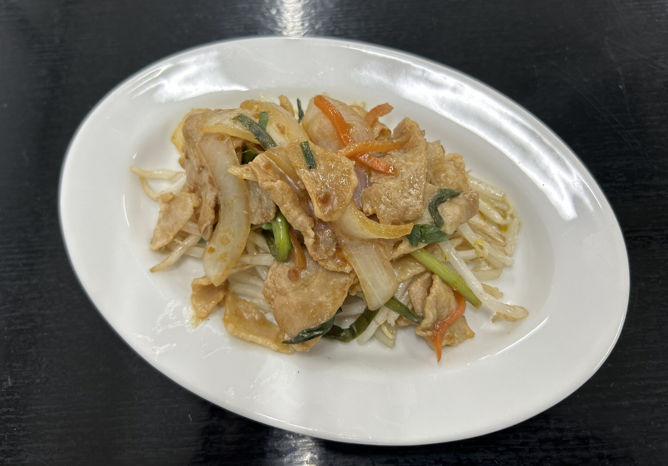 豚バラ生姜焼き