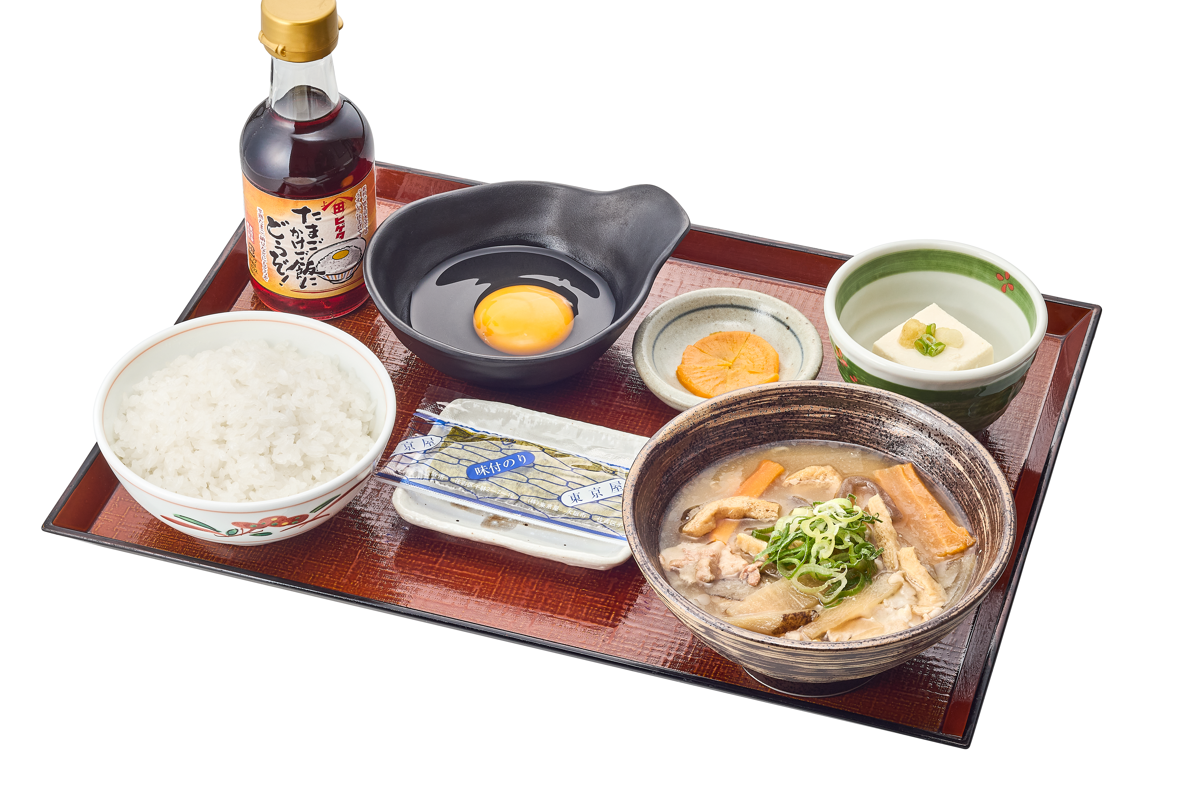 豚汁の朝定食