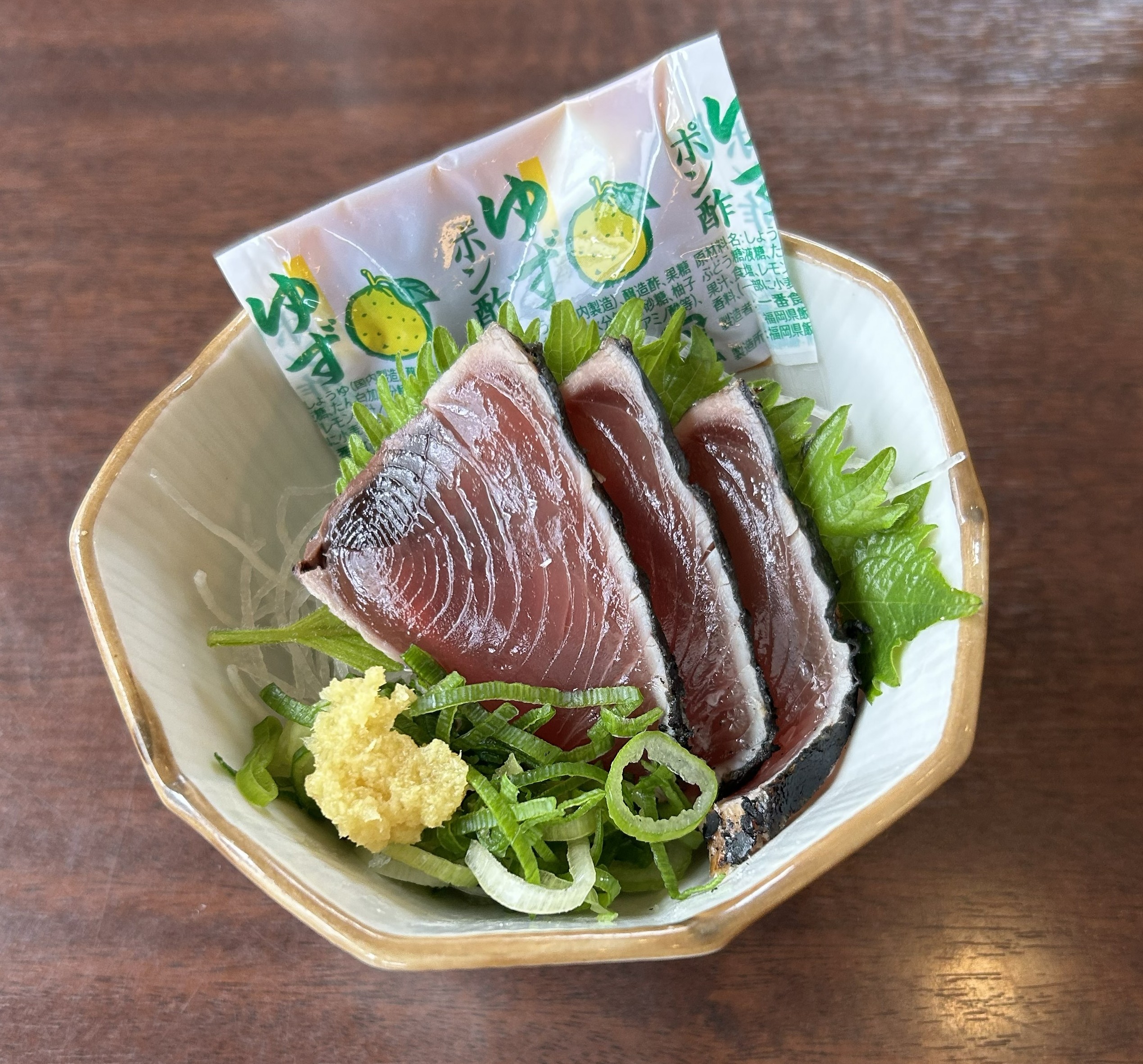 お手ごろサイズ　かつおたたき