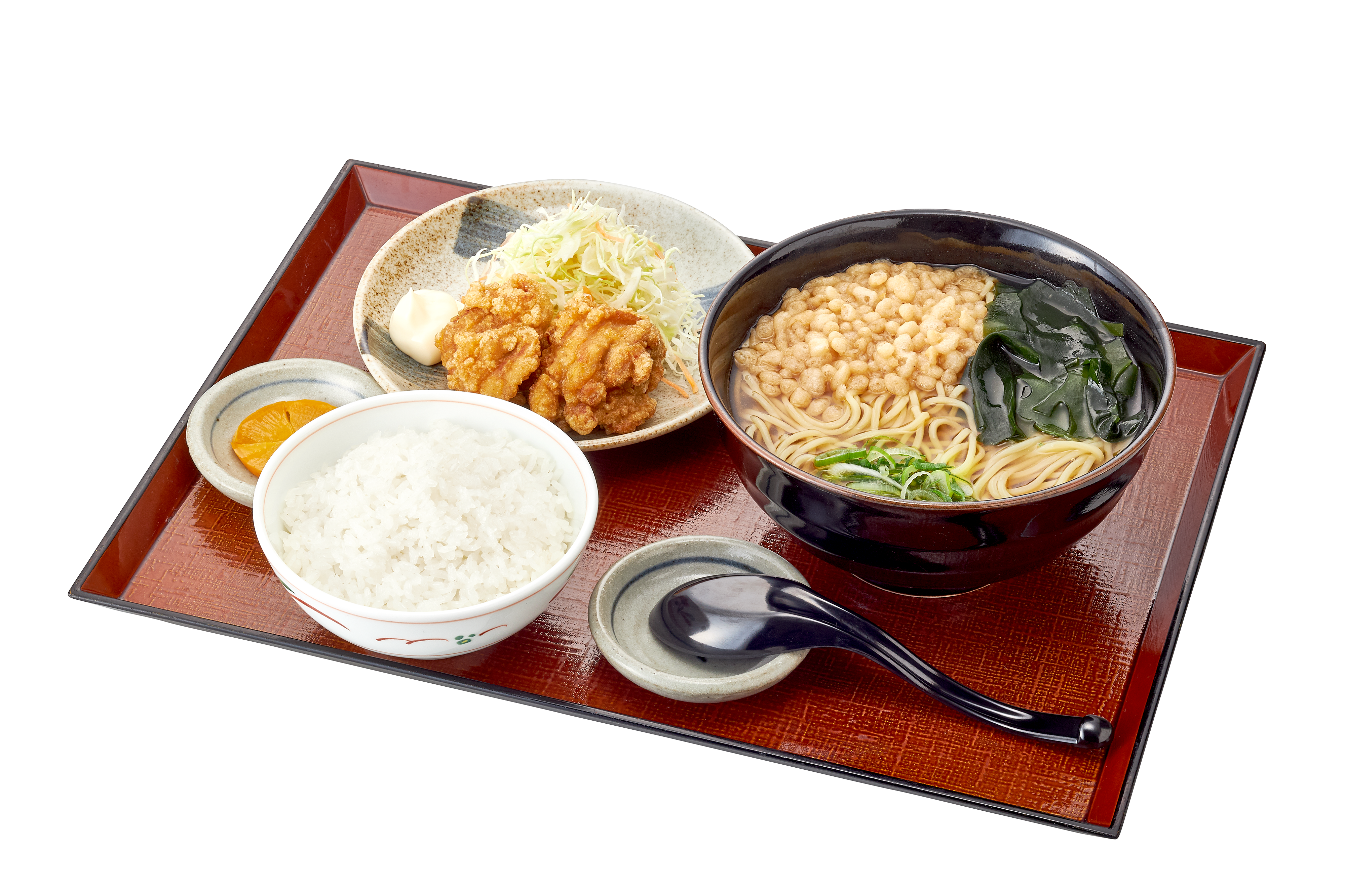 朝ラーメン定食